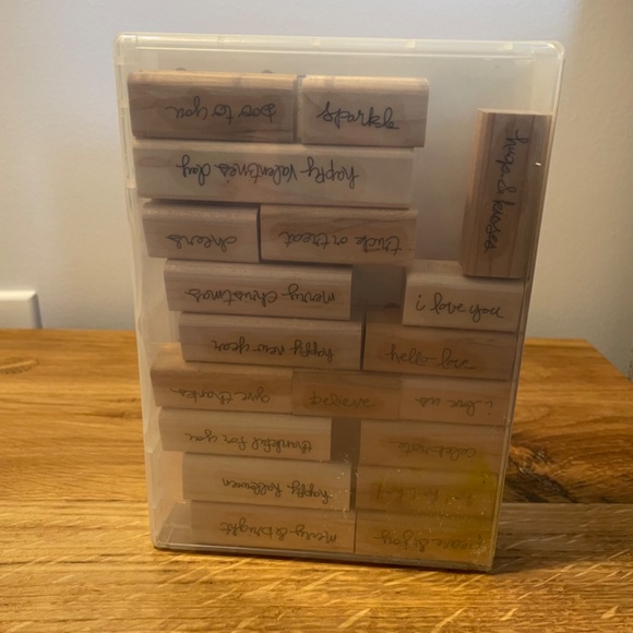 Stampin’ Up! Good Greetings Set of 19 Stamps 135014 – Like New - Picture 7 of 10